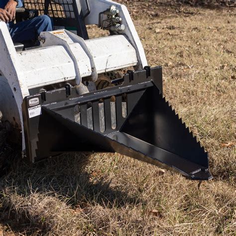 stump removal bucket for skid steer|titan stump bucket $598.00.